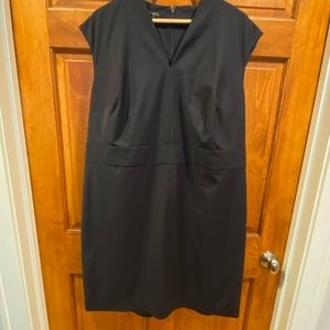 Black sheath dress Talbots
